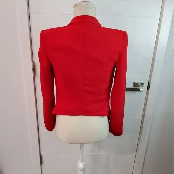 Mango Open Front Jacket Size XXS - Picture 4 of 8